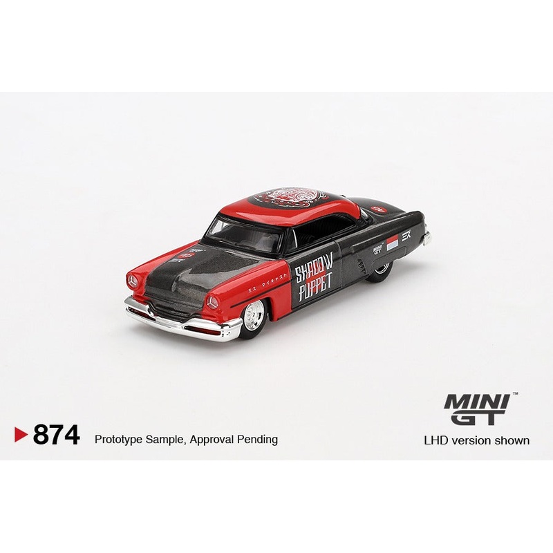 Mini GT X Mizu 1:64 Lincoln Capri Hot Rod 1954 Shadow Puppet MGT00874-BL