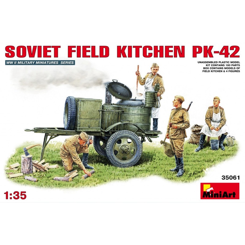 Soviet Field Kitchen PK-42 1/35 #35061 by MiniArt