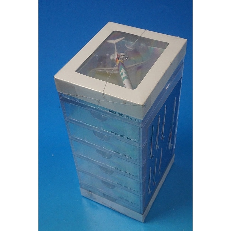 1:500 MD-90 Series Mini Airplane Model JAS Akira Kurosawa 7-Piece Set Other airplane model