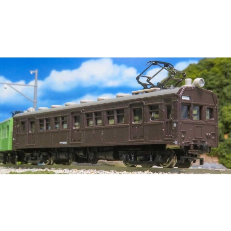 19001 Greenmax  Colored National Railways Kumoha 12 040 + Kumoni 13 Type 2-car set (brown)