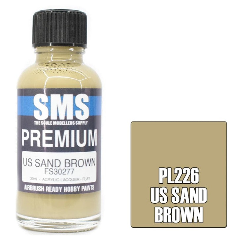 SMS Premium Lacquer – PL226 US Sand Brown