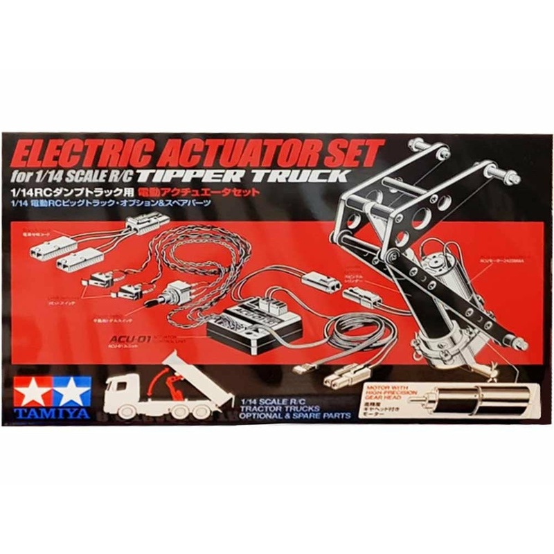 Tamiya 1/14 RC Electric Actuator Set Scale Tipper Truck – TAM56545