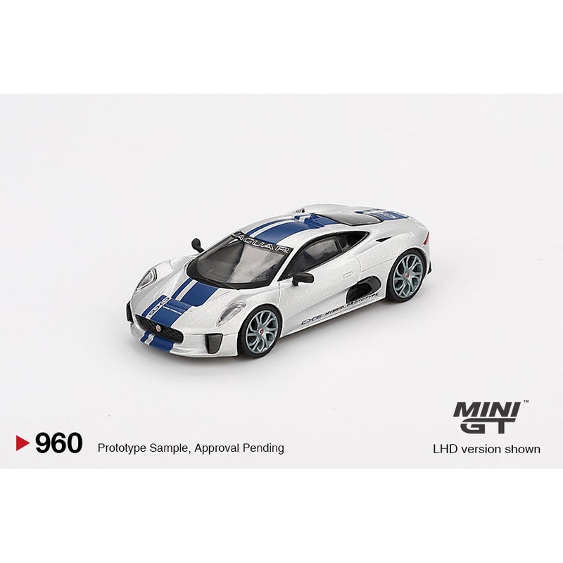 (PRE-ORDER) MINI GT 1:64 Jaguar C-X75 Blue MGT00960-L