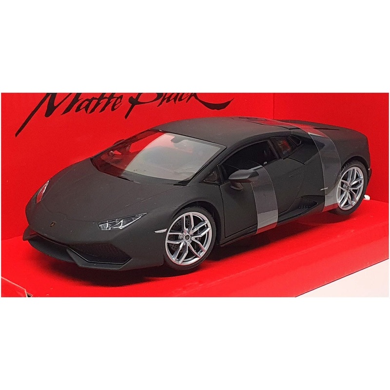 Welly NEX 1/24 Scale 24056MA-W – Lamborghini Huracan Coupe – Matte Black