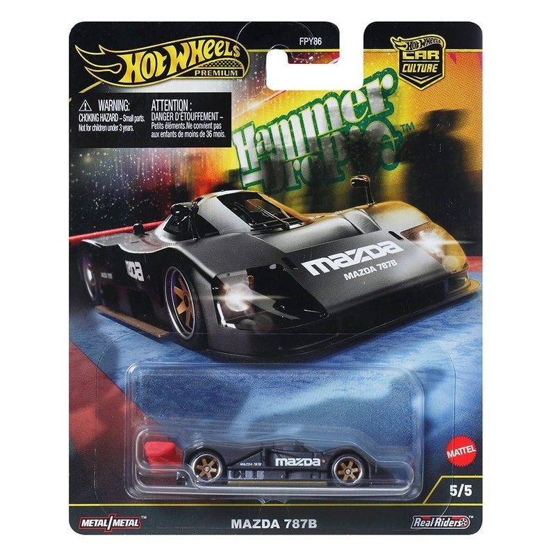 Hot Wheels 1:64 Premium Car Culture 2024 HAMMER DROP – Mazda 787B