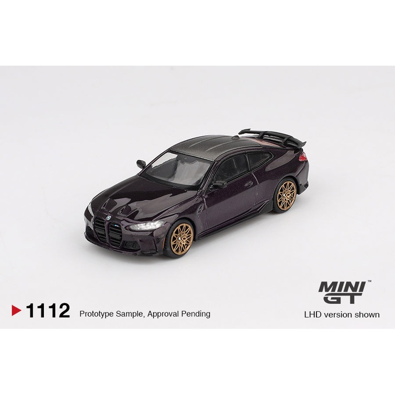 (PRE-ORDER) Mini GT 1:64 BMW M4 M-Performance (G82) Daytona Violet MGT01112-R