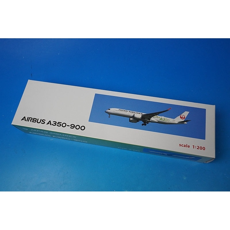 1:200 A350-900 JAL No. 3 Green A350 logo JA03XJ BJQ2055 JALUX airplane model