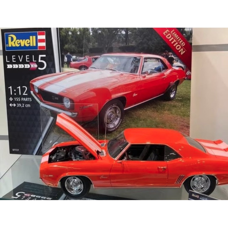 1969 Chevy Camaro 1/12 #7727 by Revell