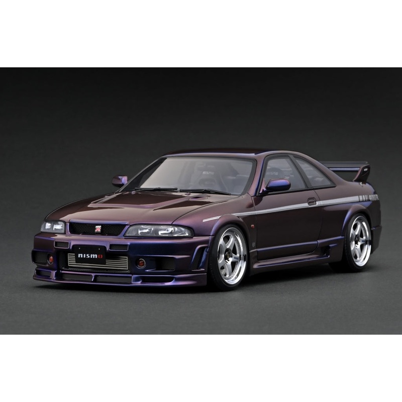 [ Back-order ] ignition model IG3657 1:18 NISMO 400R BCNR33 Midnight Purple model car