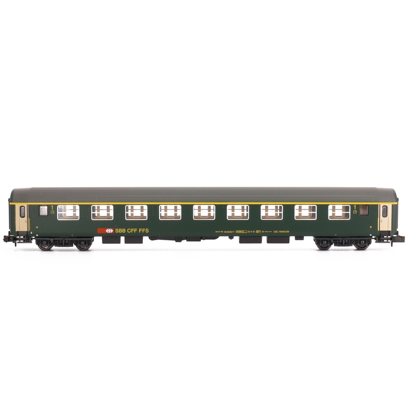 Passenger car RIC Am 1.Kl SBB new logo Ep.IV-V