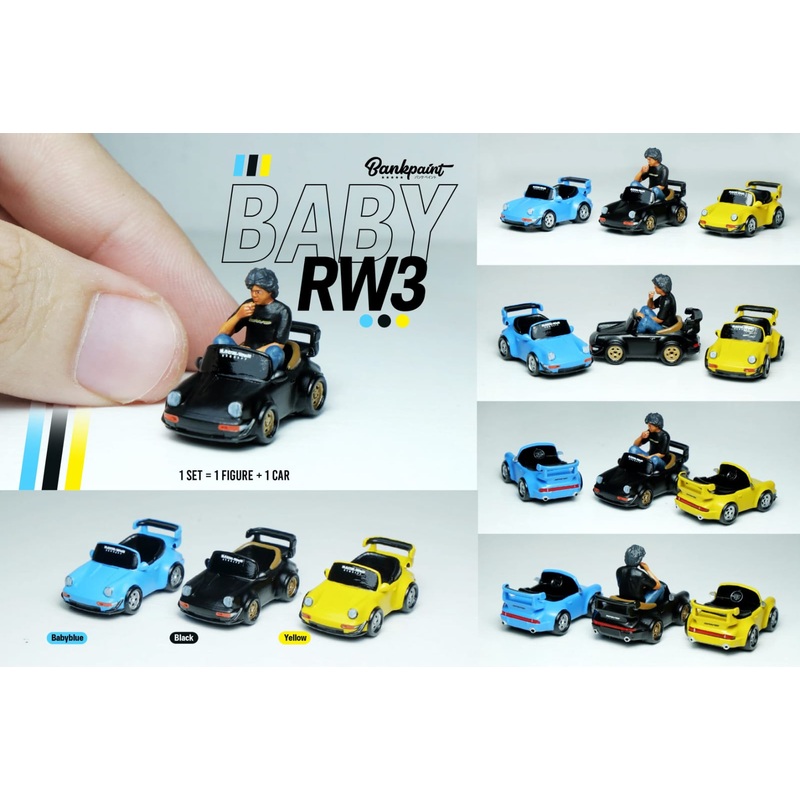 (PRE-ORDER) Akara x Bankpaint Baby RWB + Nakai San Figure