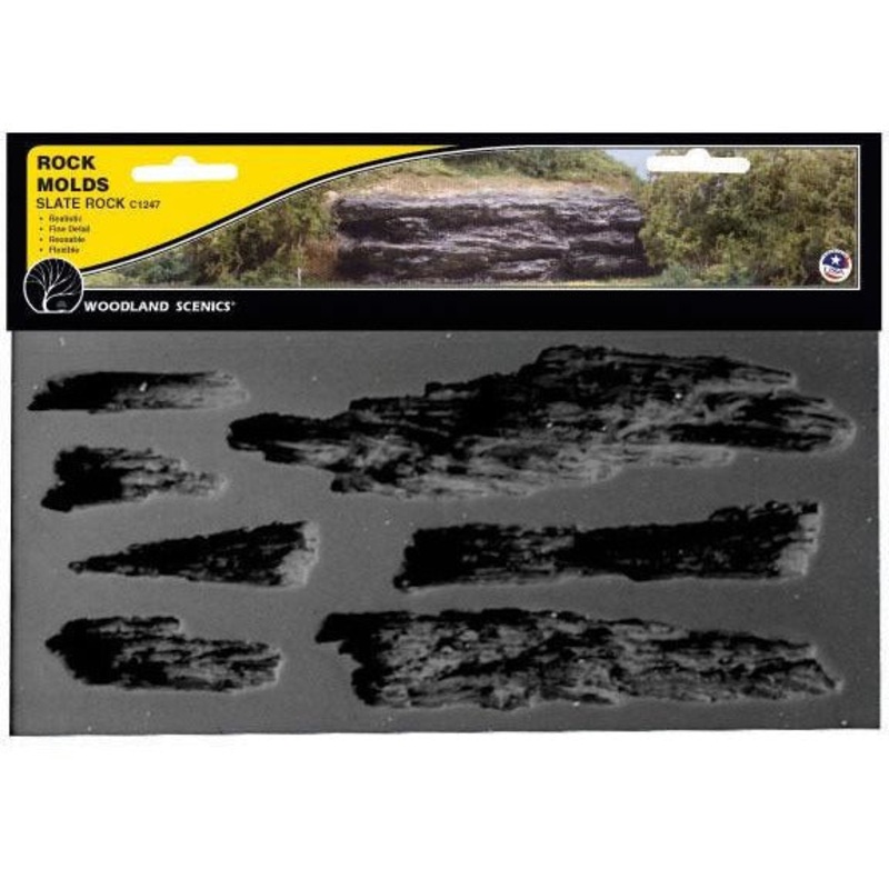 Woodland Scenics Rock Mold – Assorted