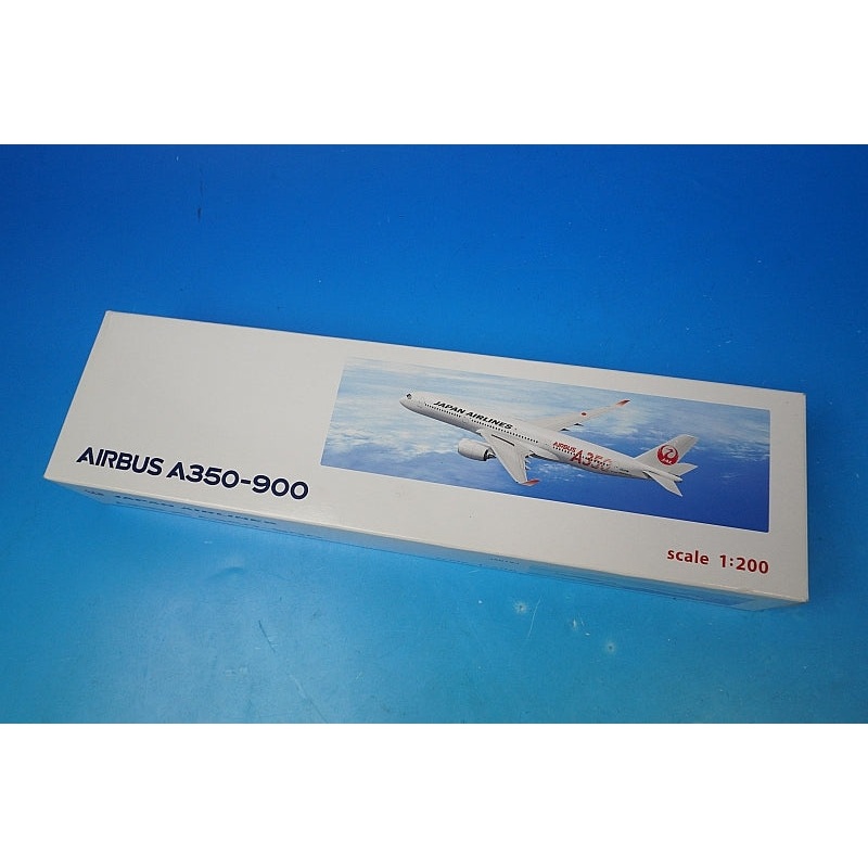 1:200 A350-900 JAL No. 1 Red A350 logo JA01XJ BJQ2024 JALUX airplane model