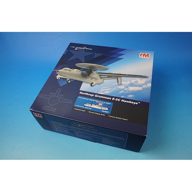 1:72 E-2C Hawkeye JASDF 100,000 hours accident-free achievement commemorative painting HA4821 Hobby Master airplane model