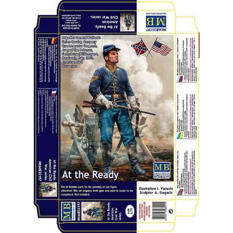 At the Ready 1/35 #MB35197 by Master Box