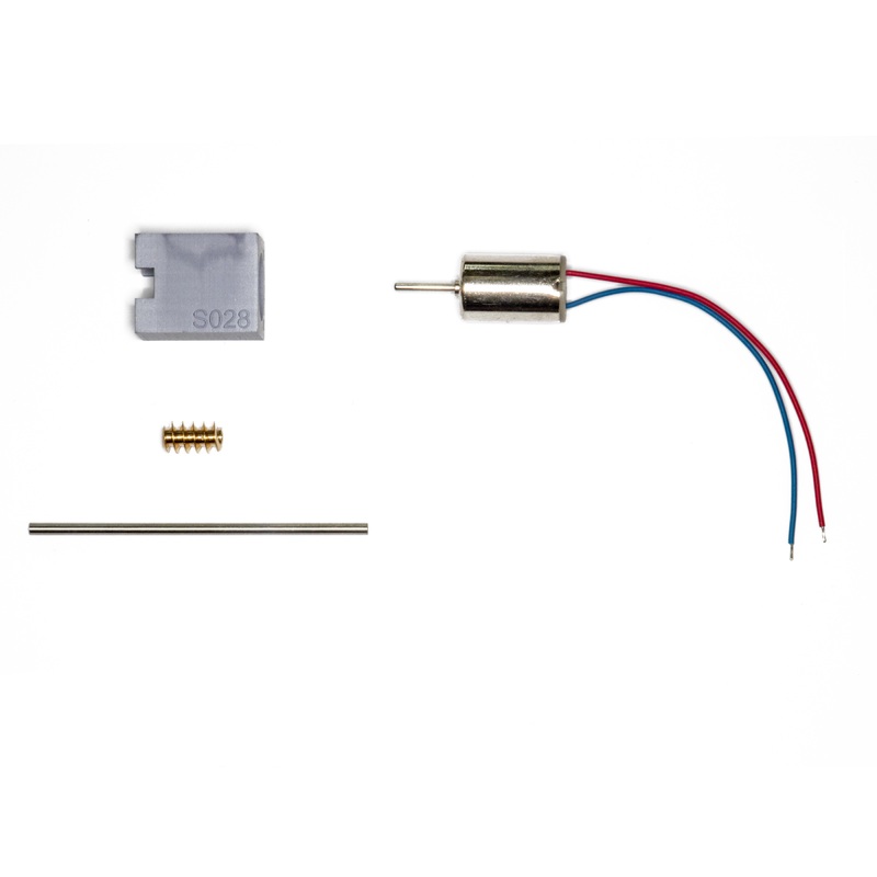 Conversion kit bell-shaped armature motor Fleischmann ET 91, BR 491 (glass train)