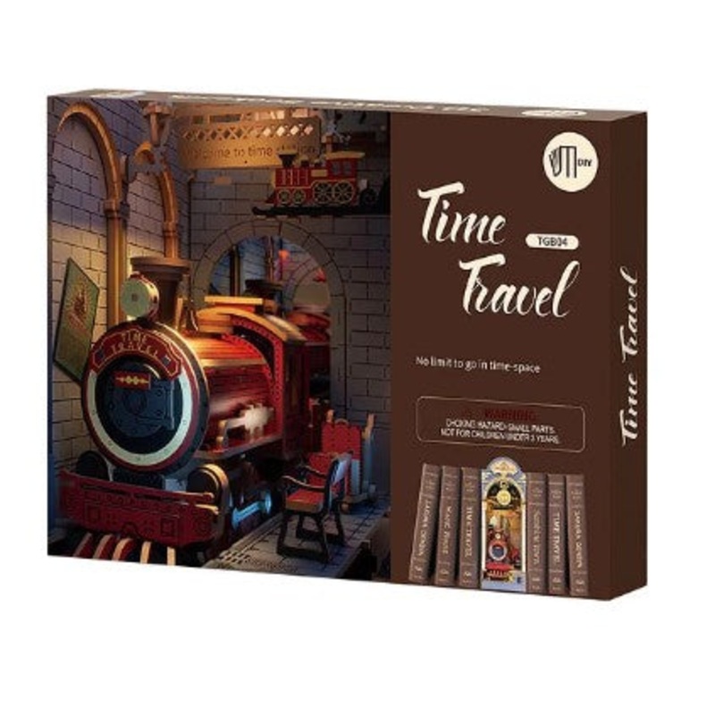 DIY Bookends Kit – Time Travel