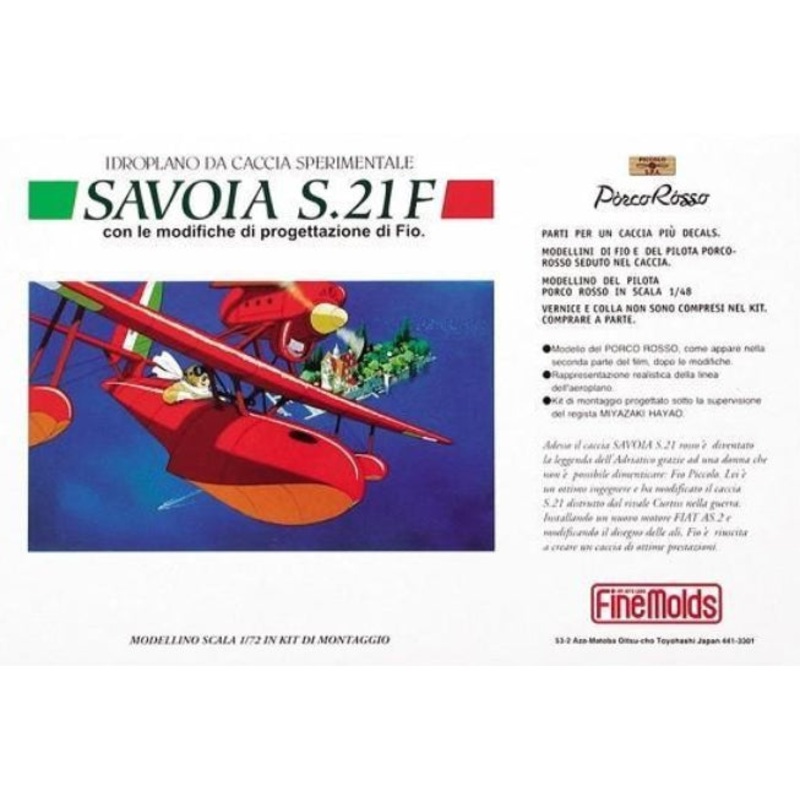 FJ3 Fine Molds  1:72 Savoy S.21F ‘Late Type'[Plastic model]