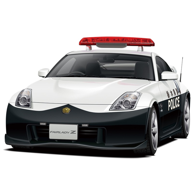 Nissan Z33 Fairlady Z Version Nismo Patrol Car 07 1/24 Model Car Kit #06281 by Aoshima