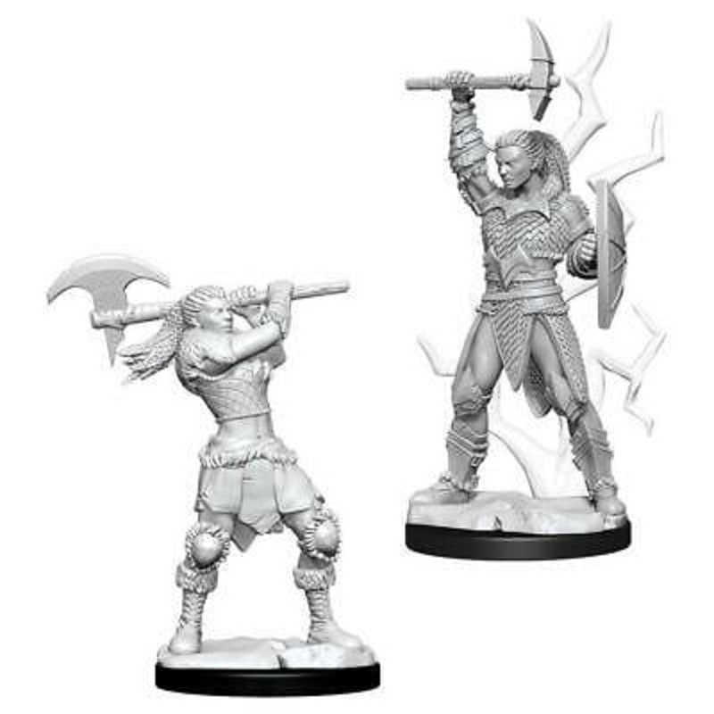 D&D Unpainted Mini – Female Goliath Barbarian 73834
