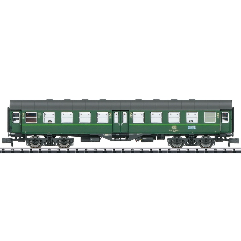 Passenger car conversion car 2nd class Byg Allgu-Zollern-Bahn DB Ep.IV