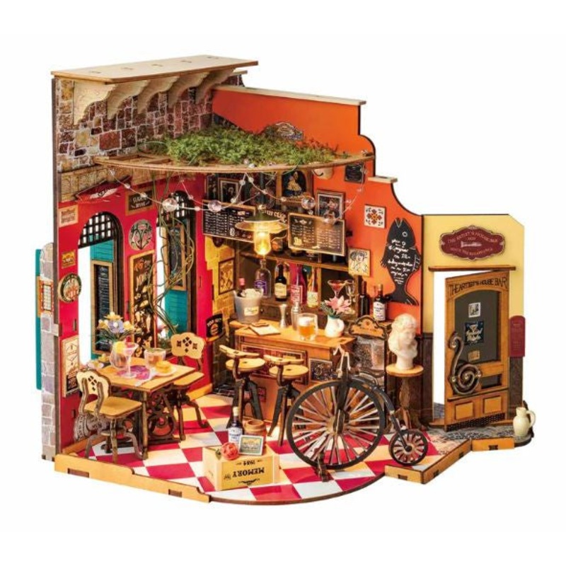 Rolife Cheers Bar & Dining DIY Miniature House Kit – ROEDG173