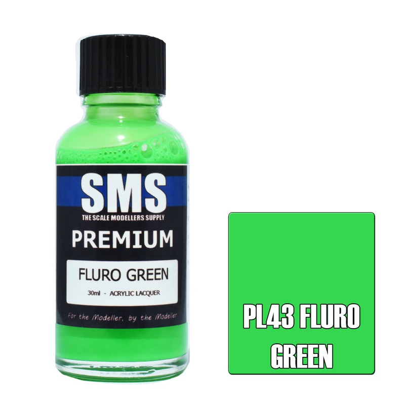 SMS Premium Lacquer – PL43 Fluro Green