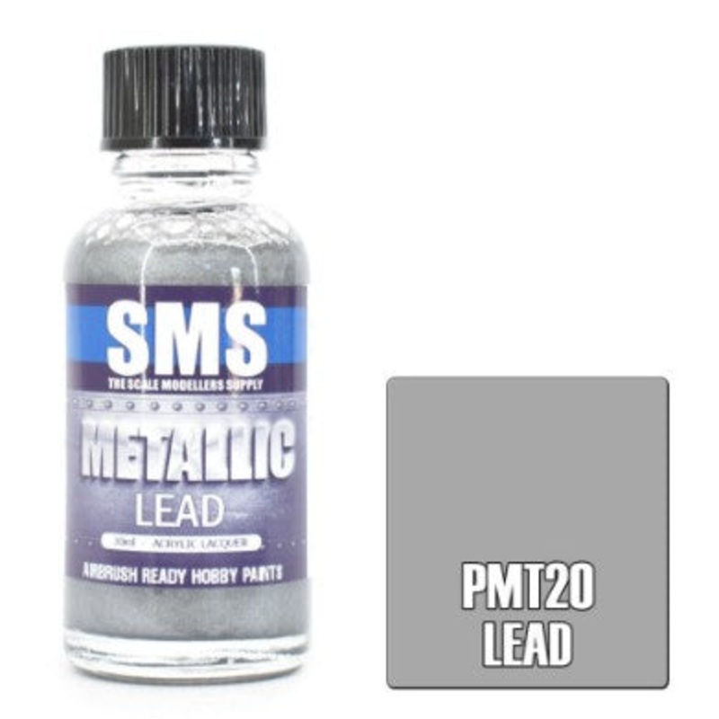 SMS Premium Metallic Lacquer – PMT20 – Lead