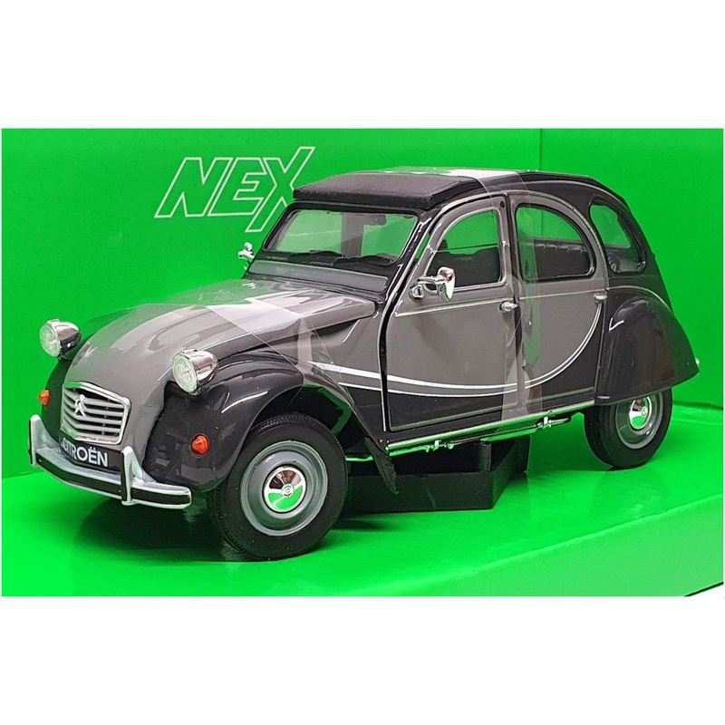 Welly NEX 1/24 Scale 24009W – Citroen 2CV 6 Charleston – Grey
