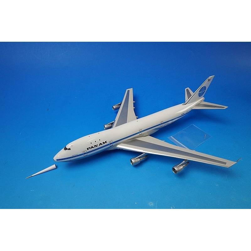 1:200 B747-100 PANAM Flight Test with Nose Cover Clipper Storm King N732PA IF741PAAEXP INFLIGHT airplane model