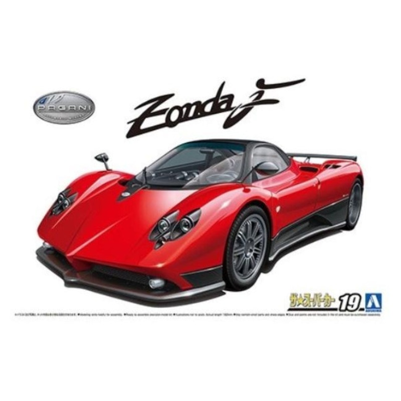 19 Aoshima TheSupercar 1:24 ’05 Pagani Zonda F