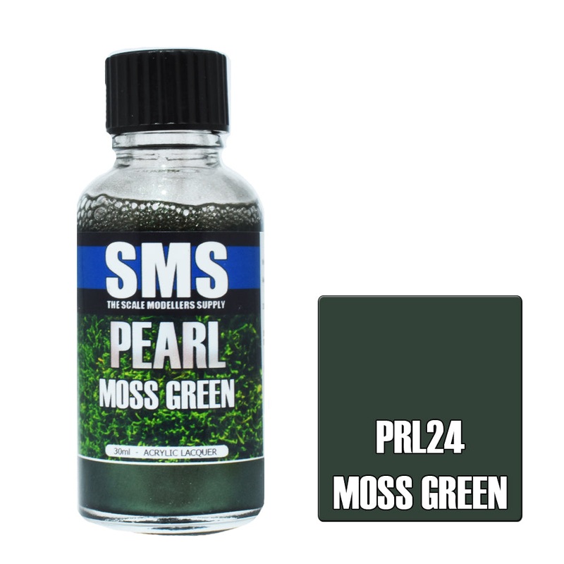 SMS Pearl Lacquer – PRL24 Moss Green