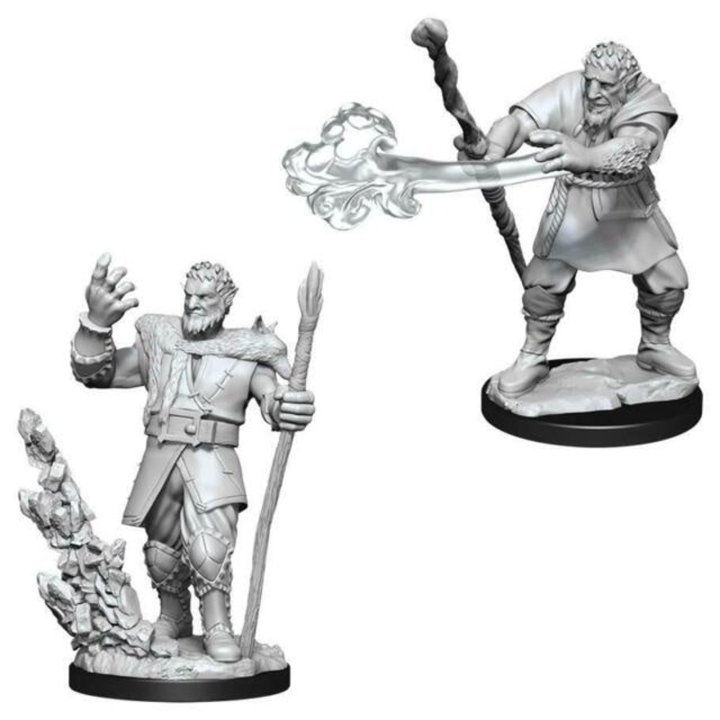 D&D Unpainted Mini – Firbolg Druid Male 90013