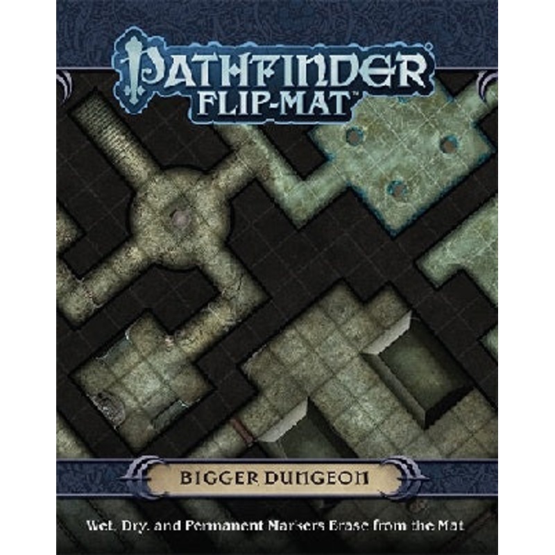 Paizo Pathfinder Flip Mat Bigger Dungeon