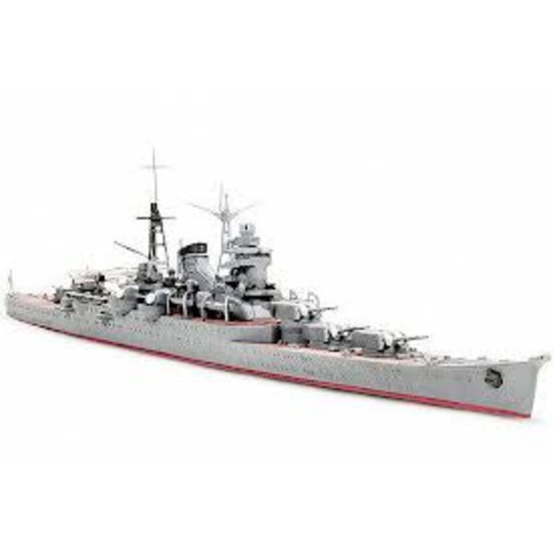Suzuya Japanese Heavy Cruiser 1/700 #31343 by Tamiya
