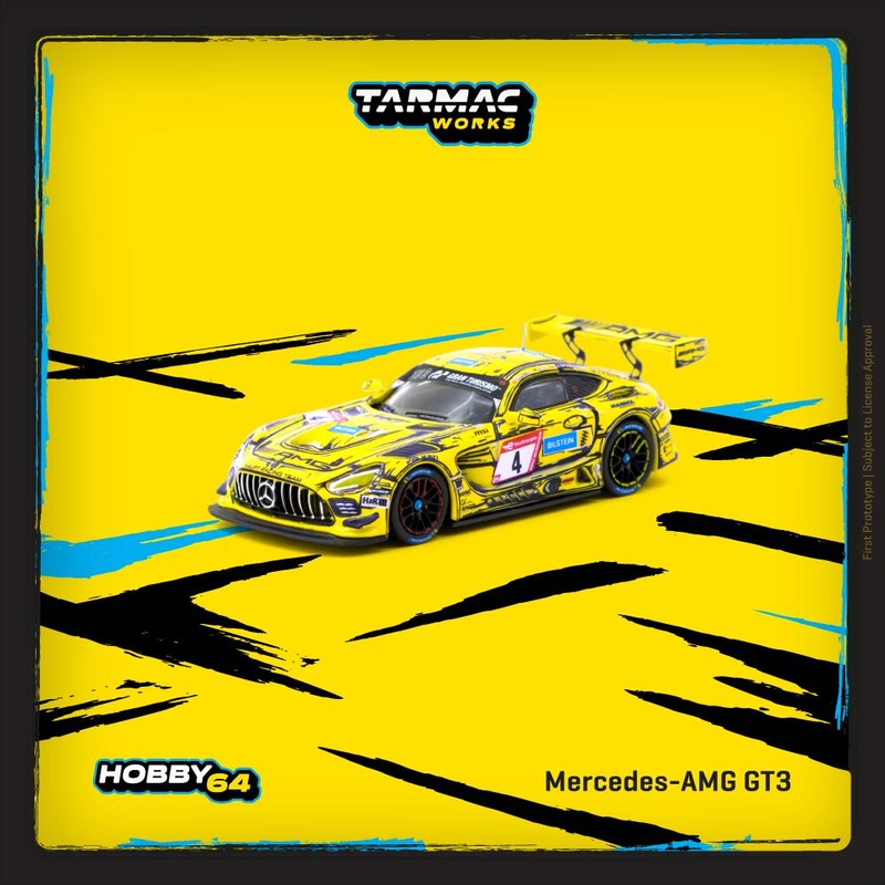 Tarmac Works 1:64 Mercedes Benz AMG GT3 Nurburgring 24H 2023
