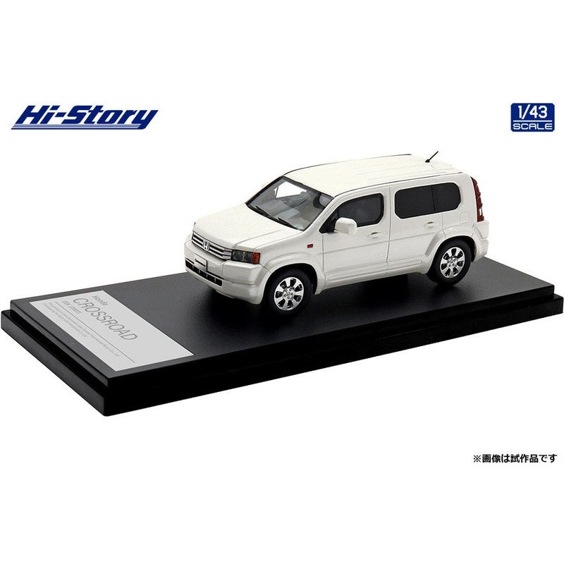 [ Back-order ] Hi-Story HS483WH 1:43 Honda CROSSROAD 20X 2007Premium White Pearl Resin model car