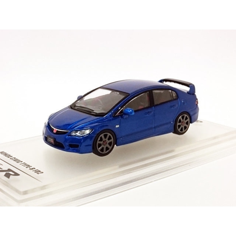 [ Back-order ] INNO Models IN64-FD2-BLUE 1:64 Honda Civic Type R FD2 Blue model car