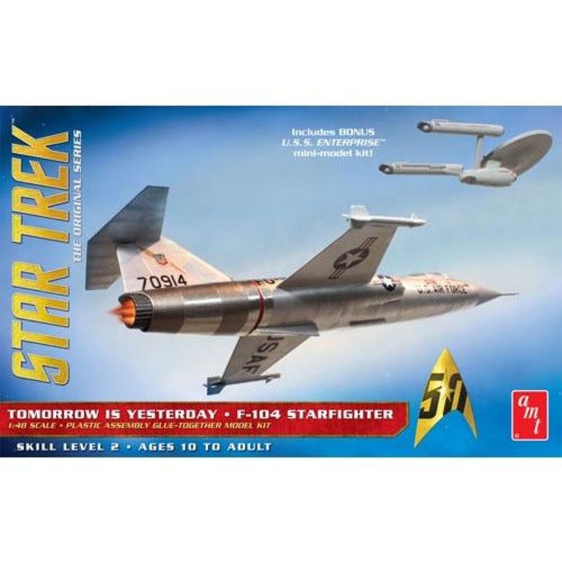 F-104 Starfighter 1/48 Tomorrow is Yesterday #0953 by AMT