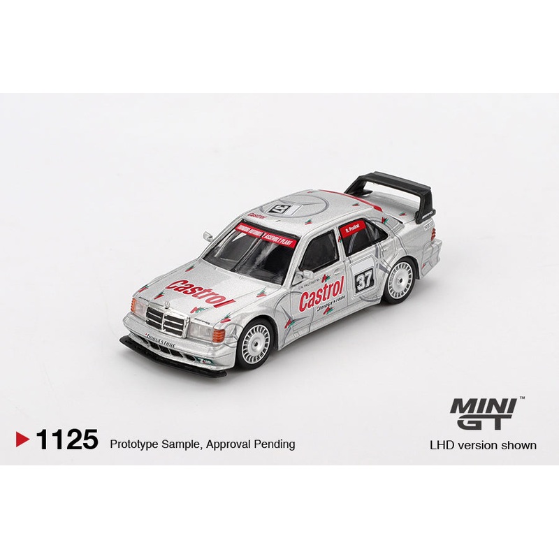 (PRE-ORDER) Mini GT 1:64 Mercedes-Benz 190E 2.5-16 Evolution II #37 1995 SE Asia Touring Car Championship  MGT01125-L