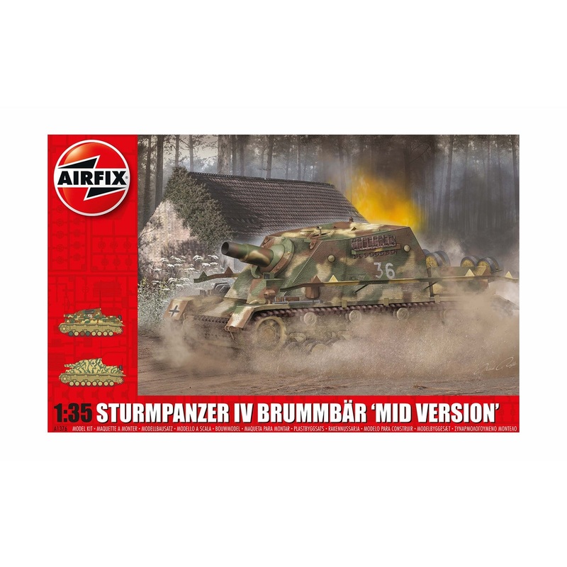 Sturmpanzer IV Brummbr ‘Mid Version’ 1/35 #01376 by Airfix