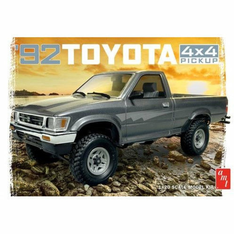 1992 Toyota 4×4 pickup 1/20 Model Truck Kit #1082 by AMT
