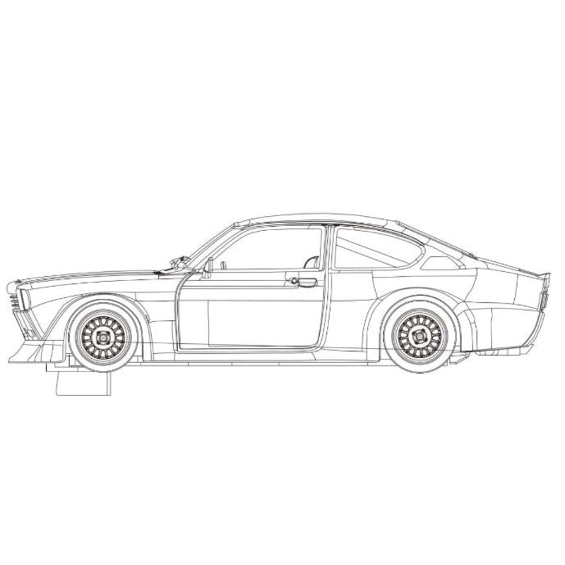 RevoSlot Opel Kadett White Kit A