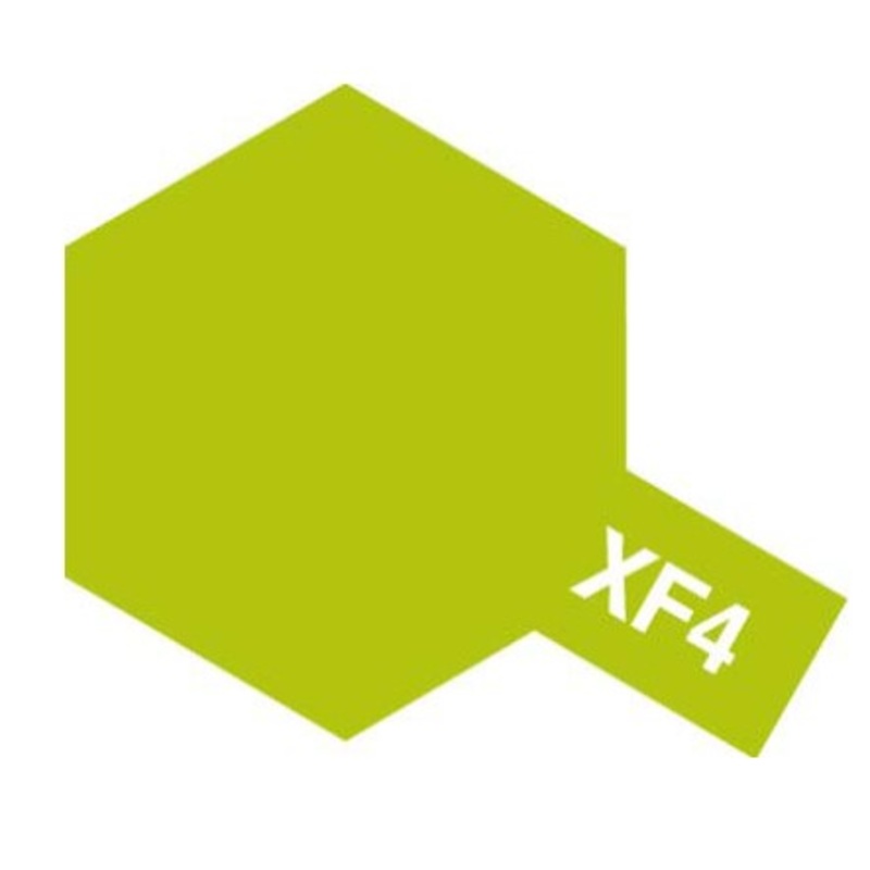 Tamiya Acrylic Paint XF-4 Yellow Green