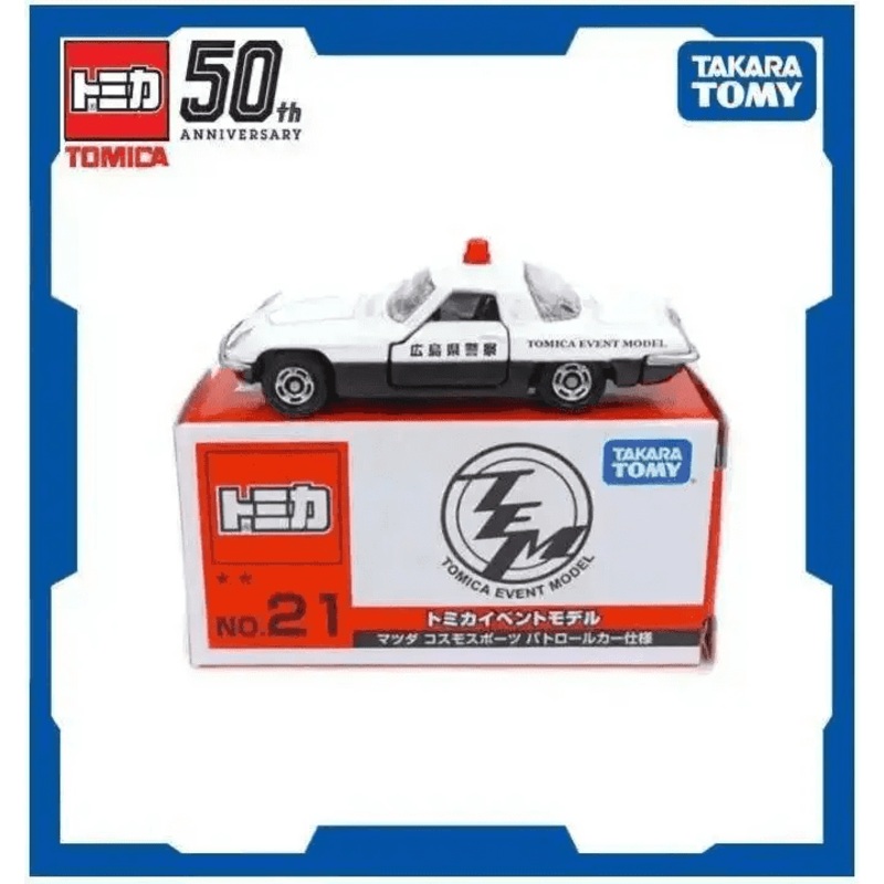 Tomica Event Model Exclusive No. 21 Mazda Cosmo Sport Police Car