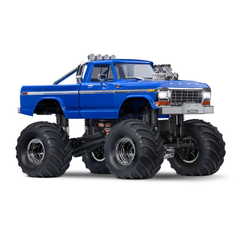 Traxxas TRX-4MT 1/18 4WD RTR Micro Monster Truck w/1979 Ford F-150 Body w/TQ 2.4GHz Radio – Assorted Colours TRA98044-1