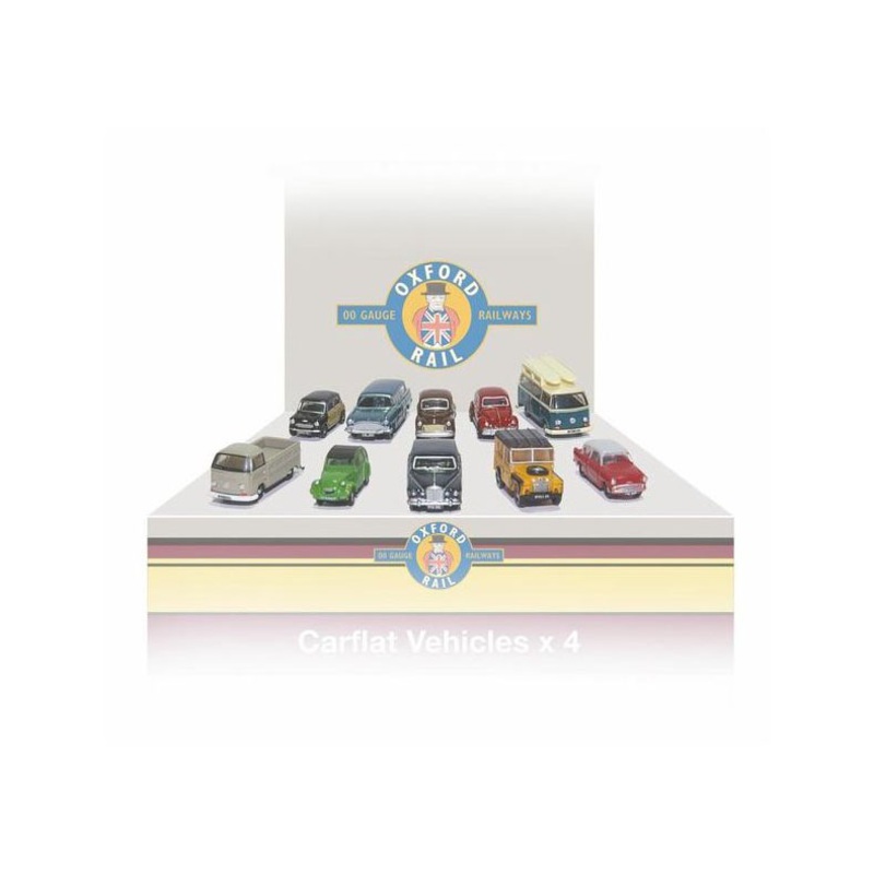 Carflat Pack with 4 random packed 1970’S Cars