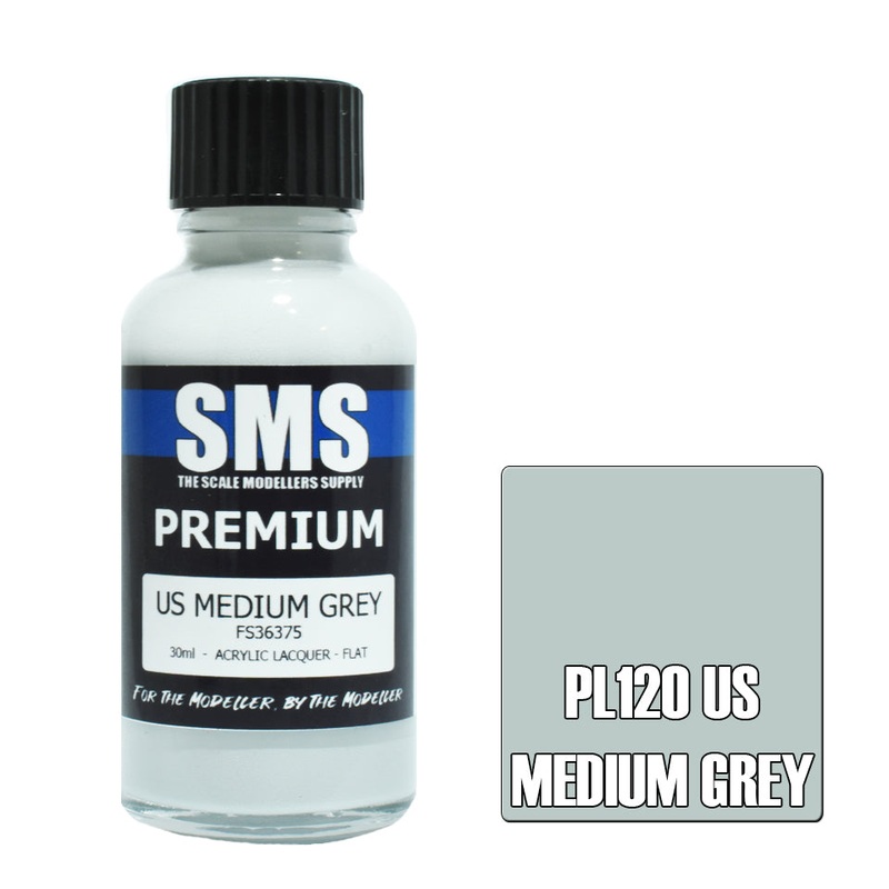 SMS Premium Lacquer – PL120 US Medium Grey
