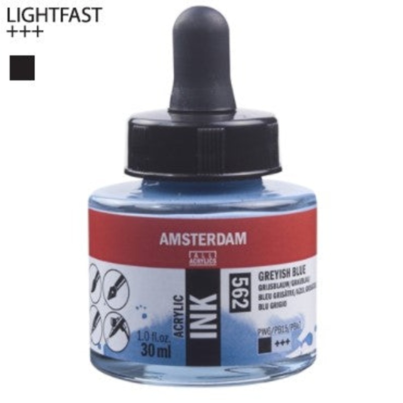 Amsterdam Acrylic Ink # 562 Greyish Blue