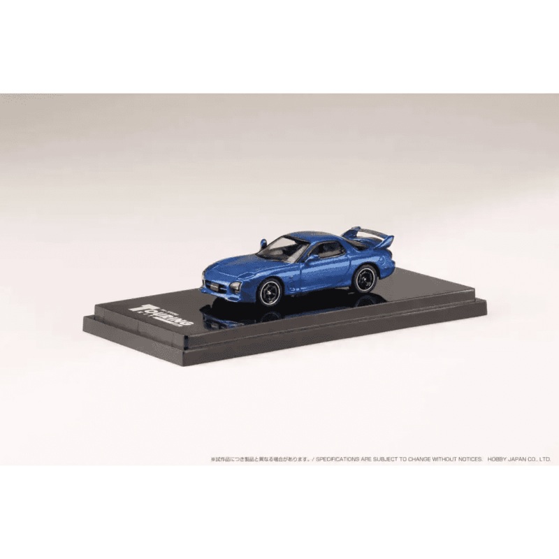 Hobby Japan 1:64 Mazda RX-7 FD3S A-Spec Mazda Speed Blue